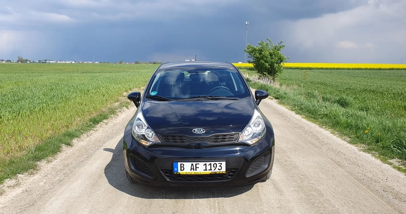 Kia Rio cena 23999 przebieg: 149850, rok produkcji 2012 z Trzciel małe 466